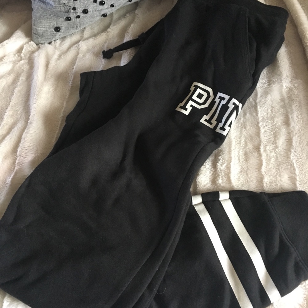 Pink sweatpants
